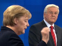 TV-Duell zwischen Merkel und Steinmeier