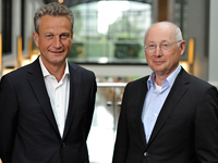 Die neuen N24 Geschäftsführer Rossmann und Aust