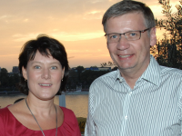 Anke Schäferkordt / Günther Jauch Anke Schäferkordt / Günther Jauch