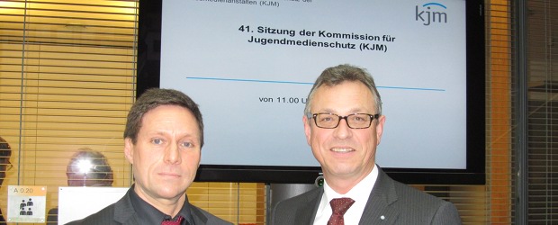 KJM-Vorsitzende Fischer und Schneider