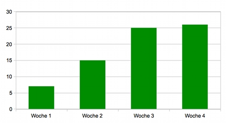 Fehler in 4-Wochen-Programmies