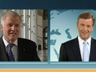 Horst Seehofer und Claus Kleber