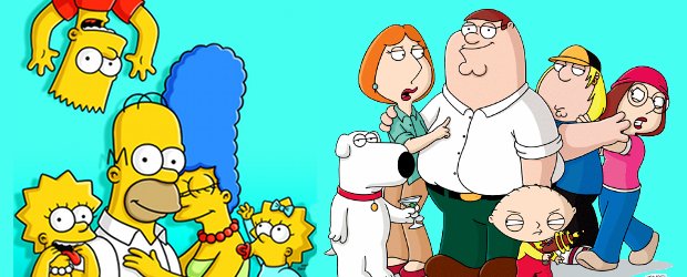 Simpsons meets Family Guy