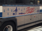 Fargo Buswerbung