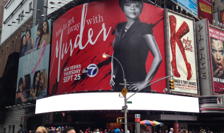 How To Get Away With Murder Times Square Billboard