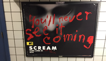 Scream Billboard