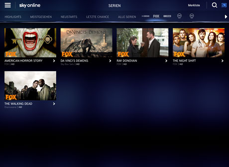 Sky Online Screenshot