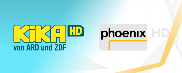 KiKA HD und Phoenix HD