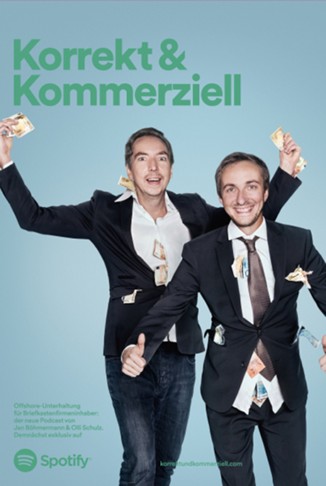 Jan Böhmermann und Olli Schulz bei Spotify