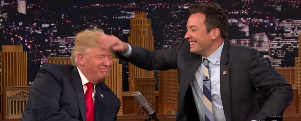 Donald Trump bei Jimmy Fallon Donald Trump bei Jimmy Fallon