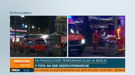 N24-Berichterstattung zu Anschlag in Berlin