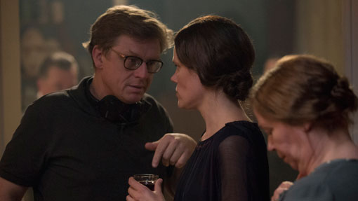 Henk Handloegten am Set von Babylon Berlin