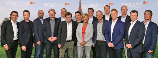 Fußball WM 2018, ZDF-Team