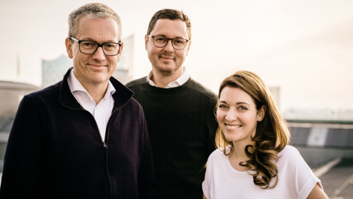 Frank Thomsen, Florian Gless und Anna-Beeke Gretemeier Frank Thomsen, Florian Gless und Anna-Beeke Gretemeier