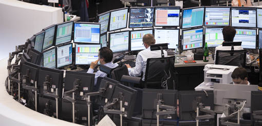 Frankfurter Börse – Handelsschranke Frankfurter Börse – Handelsschranke