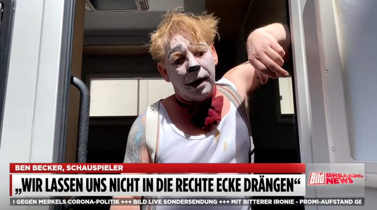 Ben Becker bei Bild Live