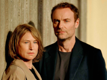 Corinna Harfouch und Mark Waschke Corinna Harfouch und Mark Waschke