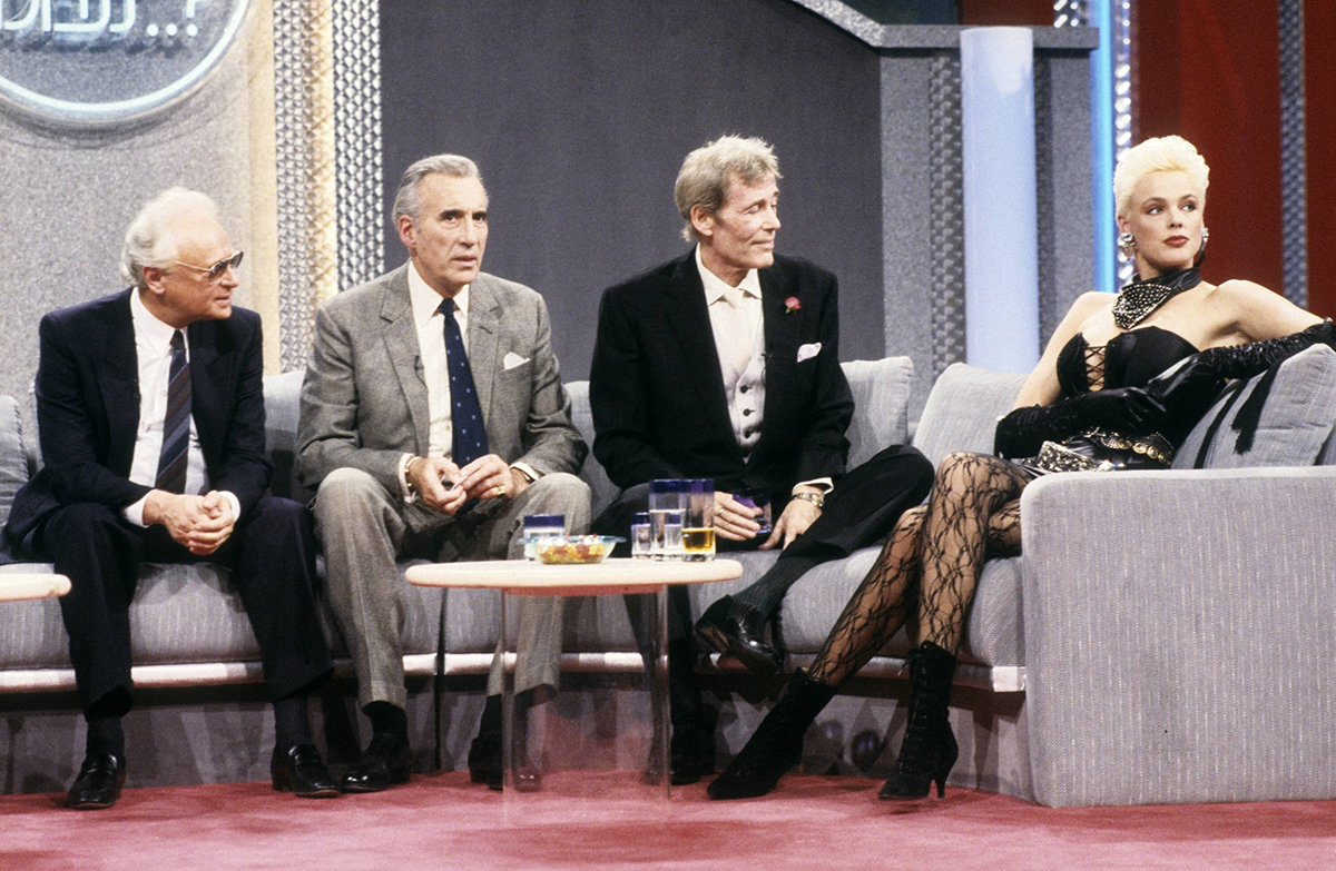 Brigitte Nielsen bei Wetten dass - Großbild im Popup-Fenster Brigitte Nielsen bei Wetten dass