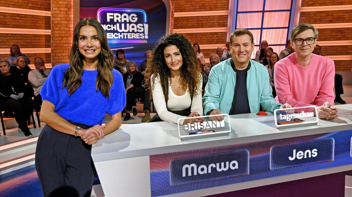 Frag mich was Leichteres - Großbild im Popup-Fenster Frag mich was Leichteres