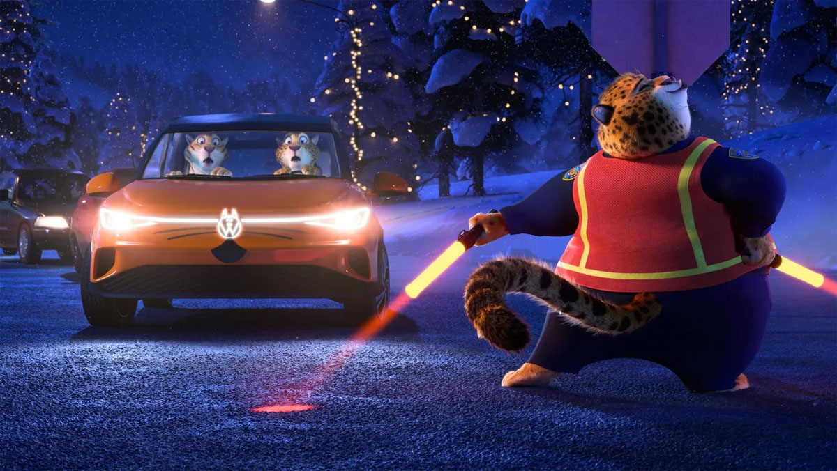 VW und Disney - Großbild im Popup-Fenster VW und Disney