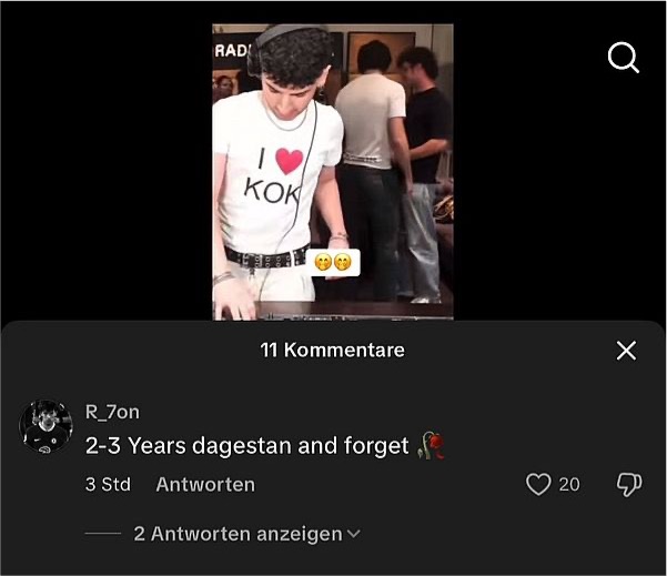 TikTokDagestan - Großbild im Popup-Fenster TikTokDagestan