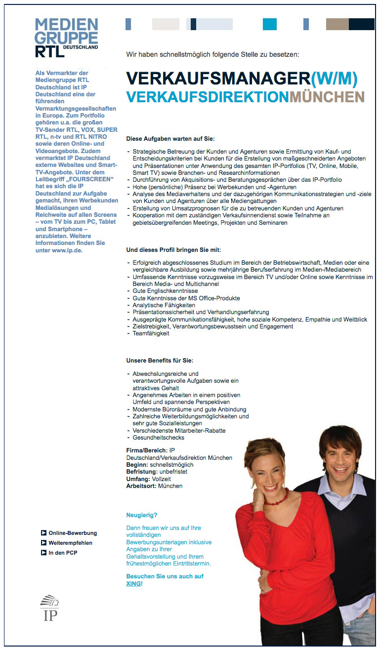Stellenmarkt/Stellenangebote - Bürogemeinschaft in München sucht ...