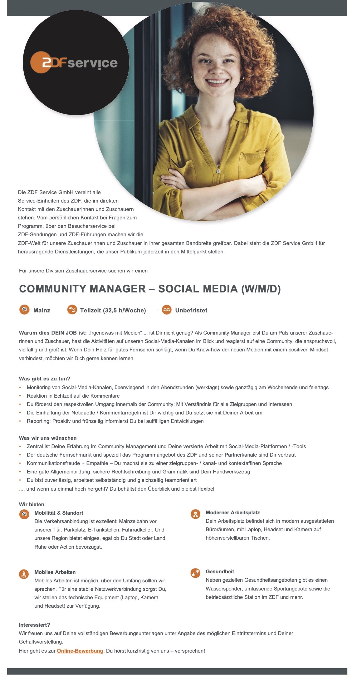 Community Manager - Social Media (w/m/d)