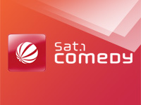 Logo: Sat.1 comedy; Grafik: DWDL