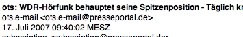 Screenshot: DWDL.de