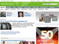 Screenshot: netzeitung.de