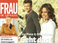 Cover: Frau im Spiegel