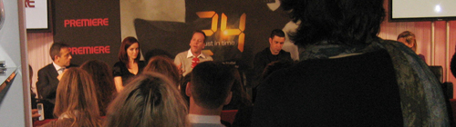 Pressekonferenz mit Kiefer Sutherland