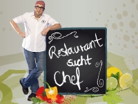 Restaurant sucht Chef Logo