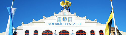 Das Festzelt vom Hofbräu
