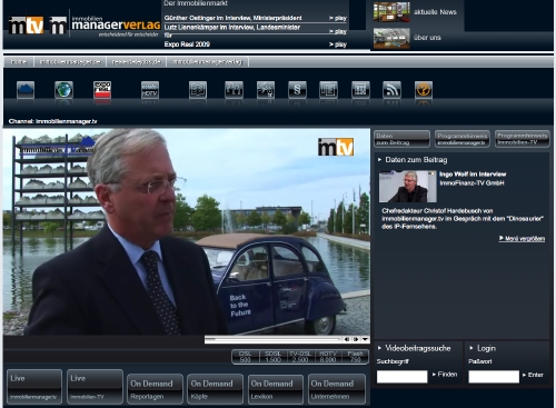 Immobilien Manager TV Screenshot