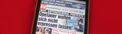 Derzeit noch kostenlos: bild.de auf dem iPhone