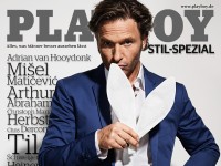 Playboy mit Cover-Mann