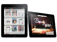 iPad mit Springer-Apps