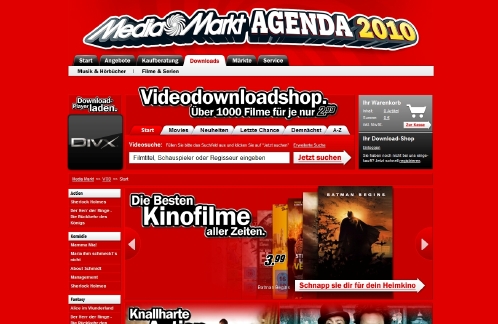 Media Markt Videodownload Screenshot
