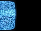Fernseher mit Bildstörung