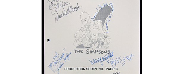 Simpsons Production Script