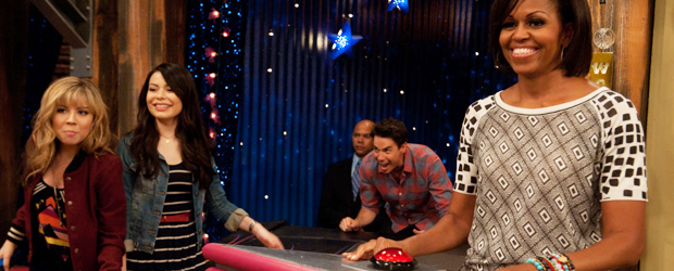 Michelle Obama iCarly