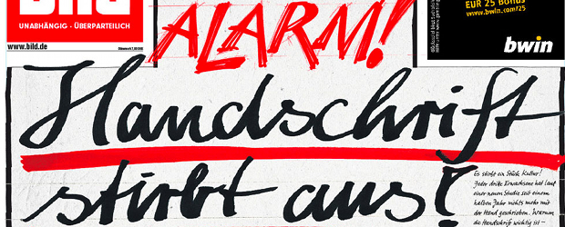Bild in Handschrift