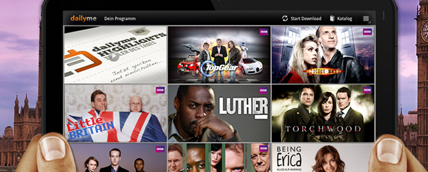 Dailyme mit BBC-Serien