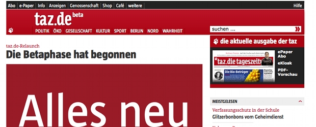 taz.de beta