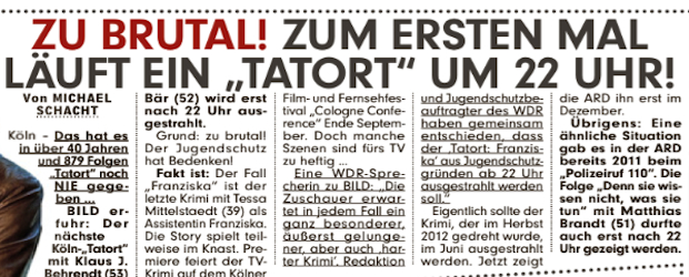 Tatort Falschmeldung