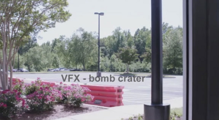 Homeland Bombenkrater