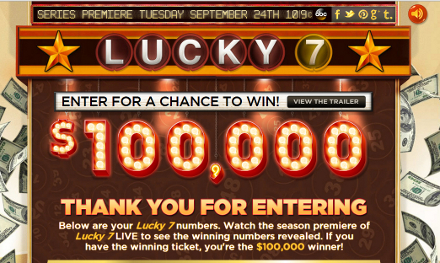 Lucky 7 Gewinnspiel