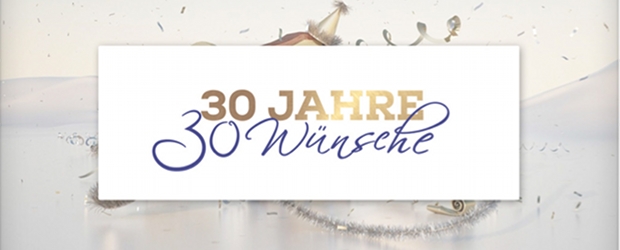 30 Jahre - 30 Wünsche