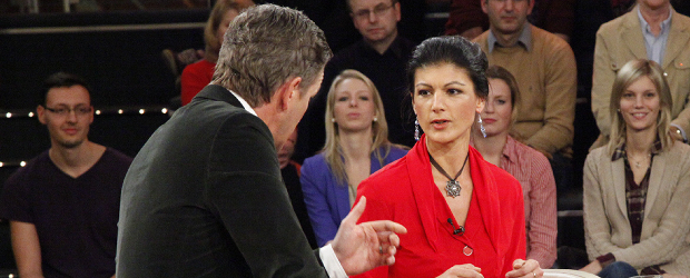 Sahra Wagenknecht bei Markus Lanz